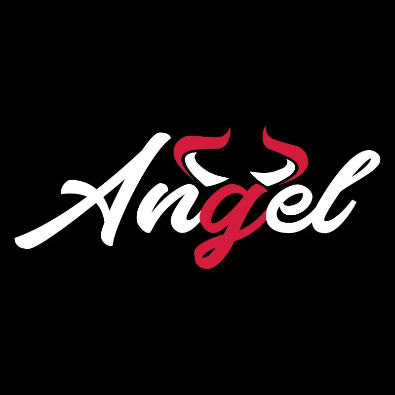 Ange Angel Evil horns devil méchants cadeau de diable