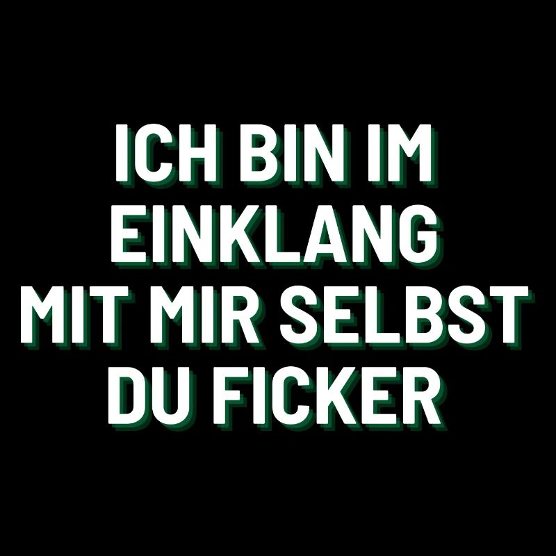 Ich bin im Einklang mit mir selbst.