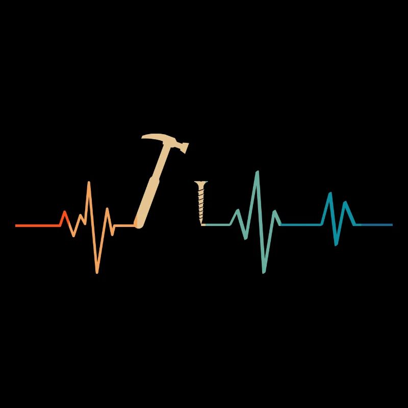 Carpenter heartbeat - gift idea