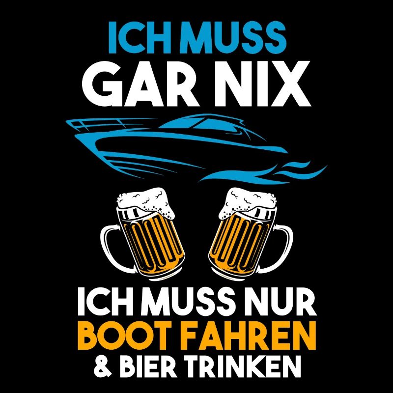 Boot Bier Bootsfahrer Geschenk