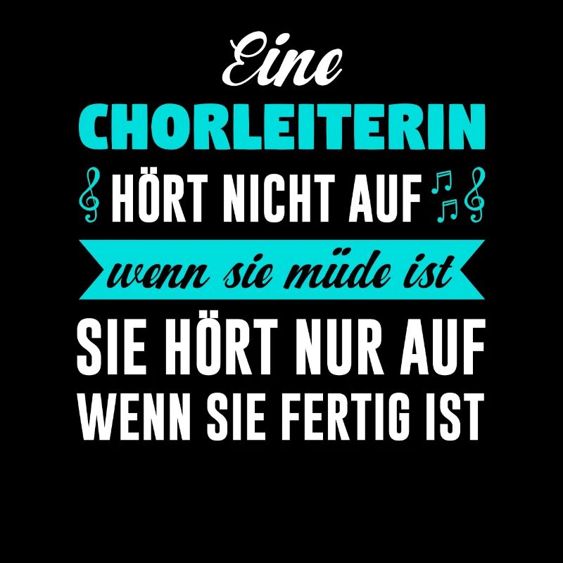 Chorleiterin Beruf Musiker Geschenk
