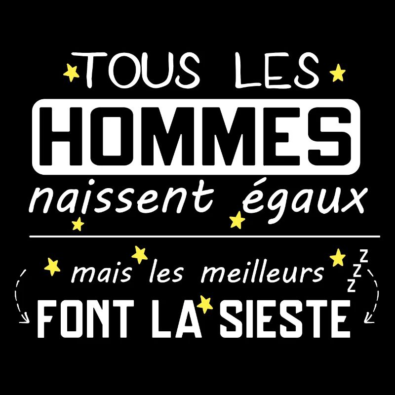 Sieste - Dormir - Dodo - Lit - Cadeau - Drôle