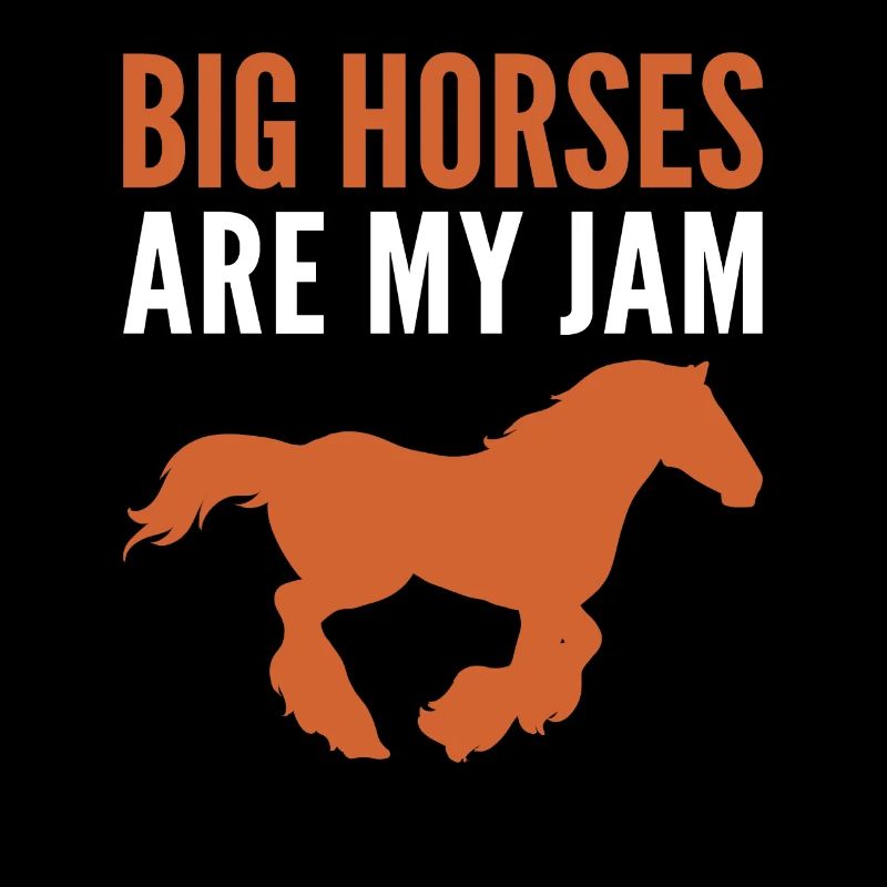 Les grands chevaux sont ma passion.