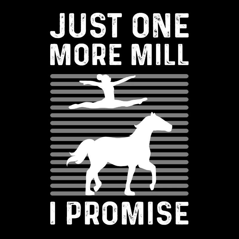 Nur Noch Eine Mühle Verspreche Ich. Akrobatikpferd