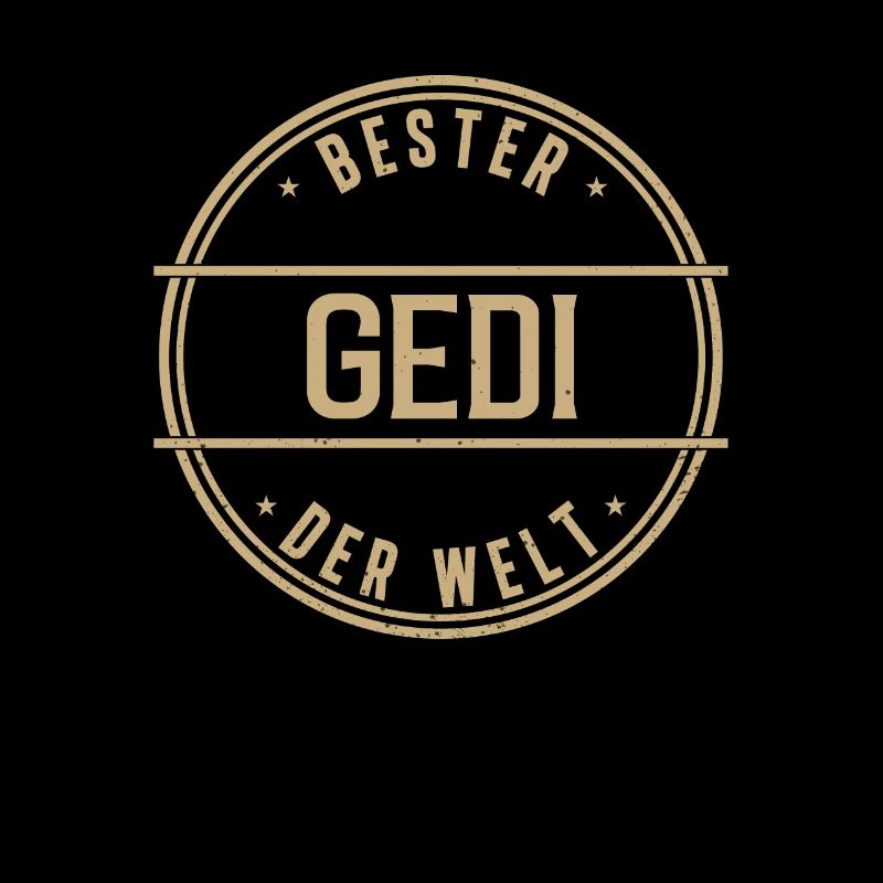Bester Gedi Der Welt Funny Men's Name