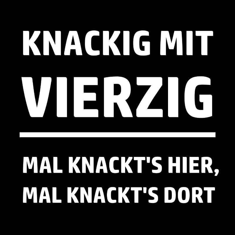 Vierzig Jahre 40. Geburtstag