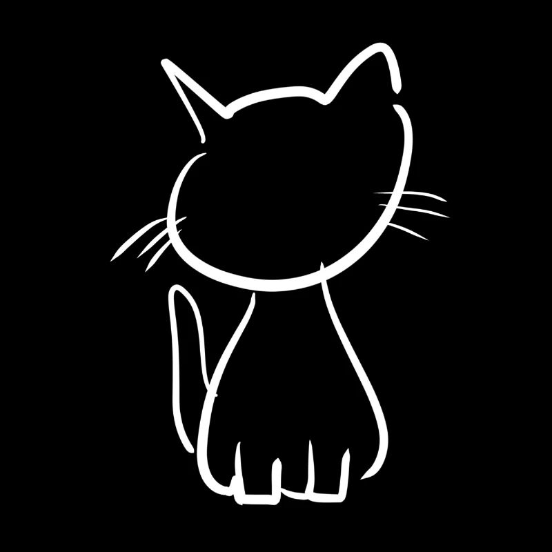Cat animal cute pet small shape