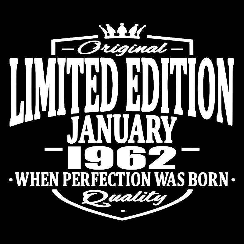 Edition limitée janvier 1962