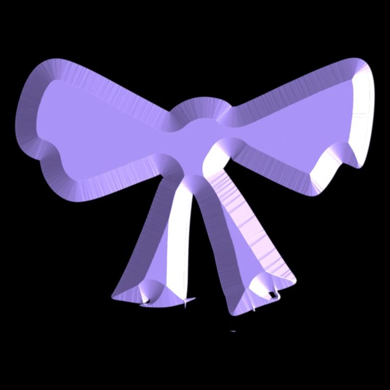 symbole de boucle voler violet