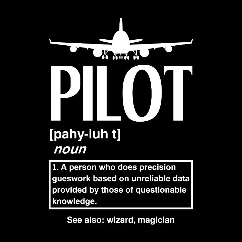 Airplane Aviation Pilot Funny Pilot Gift