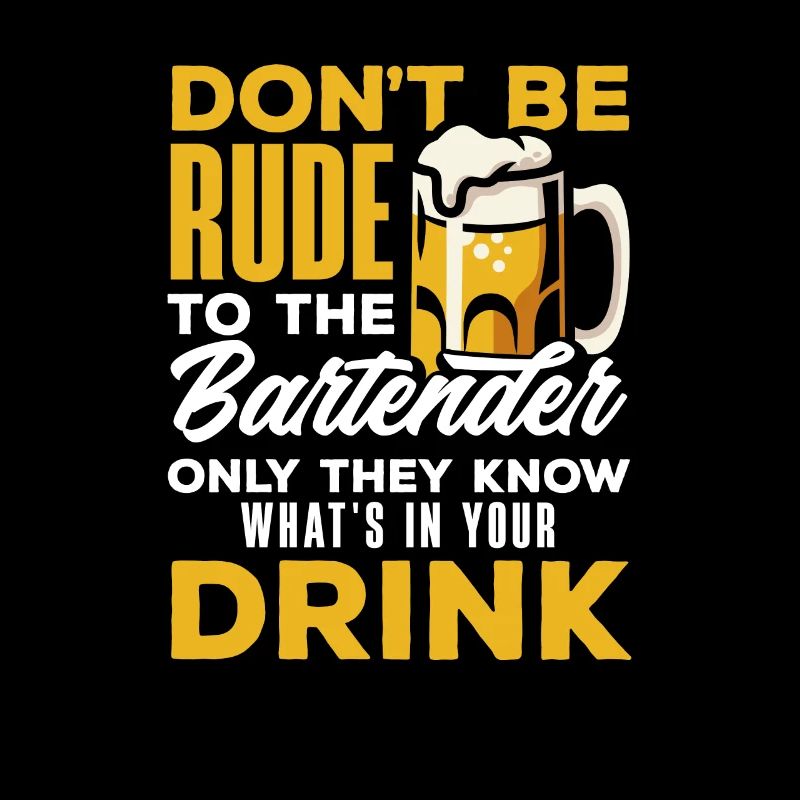 Funny Bartender Saying Bartender Gift