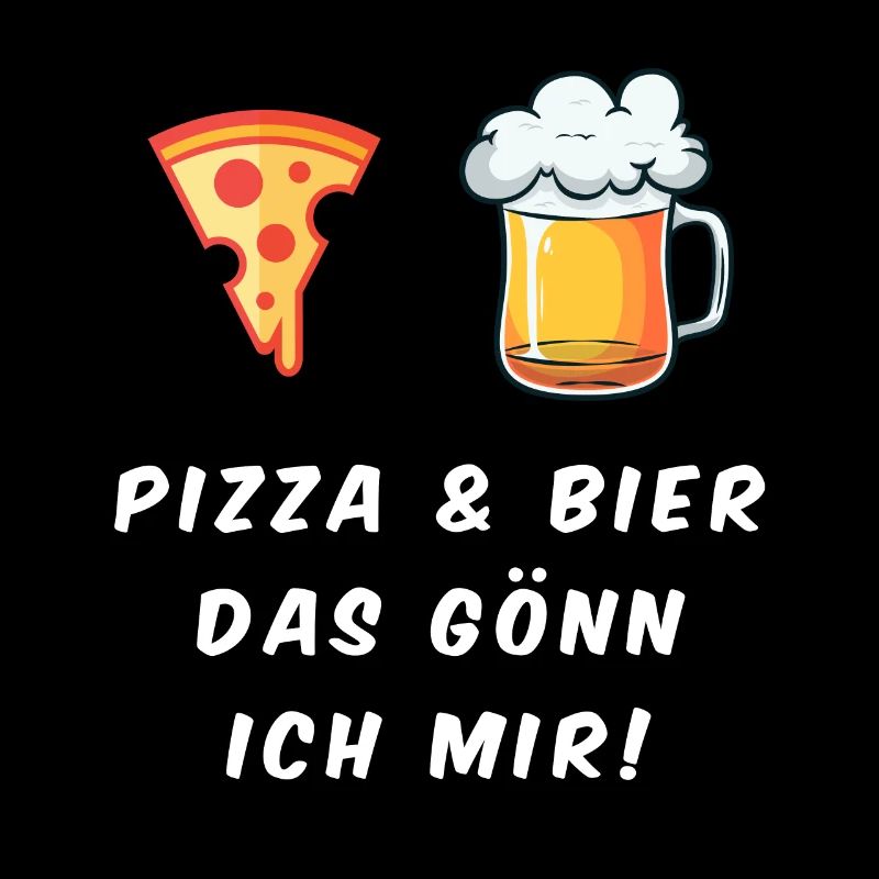 Pizza & Beer That's the Gönn I get!