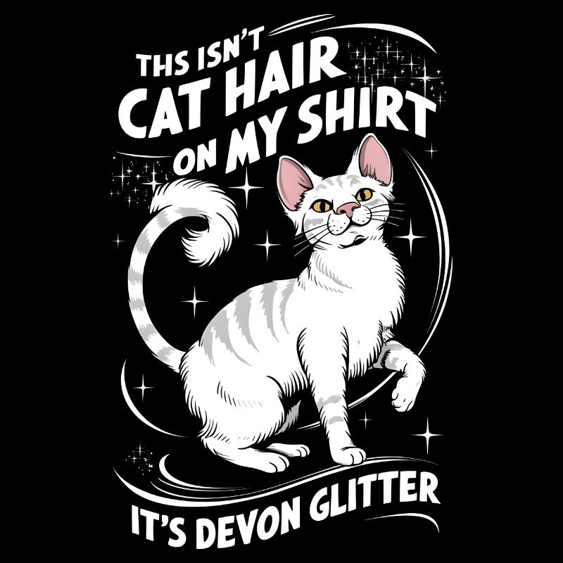 Katze Devon Rex Geschenk