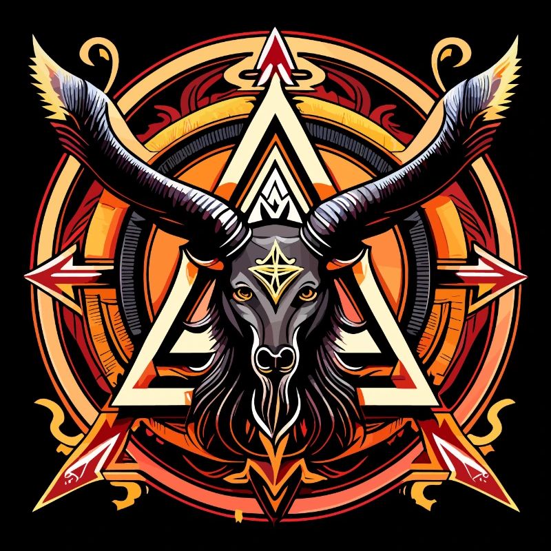 Baphomet - Luzifer - Teufel - Satan - 666