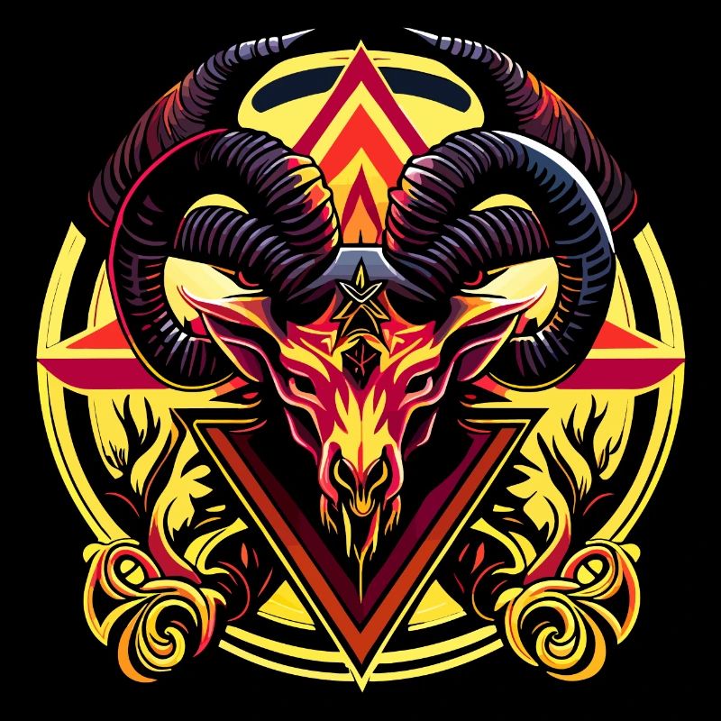 Baphomet - Lucifer - Devil - Satan - 666