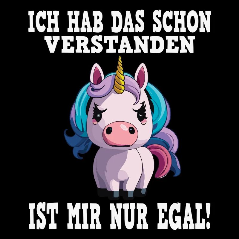 Mignon look câlin licorne
