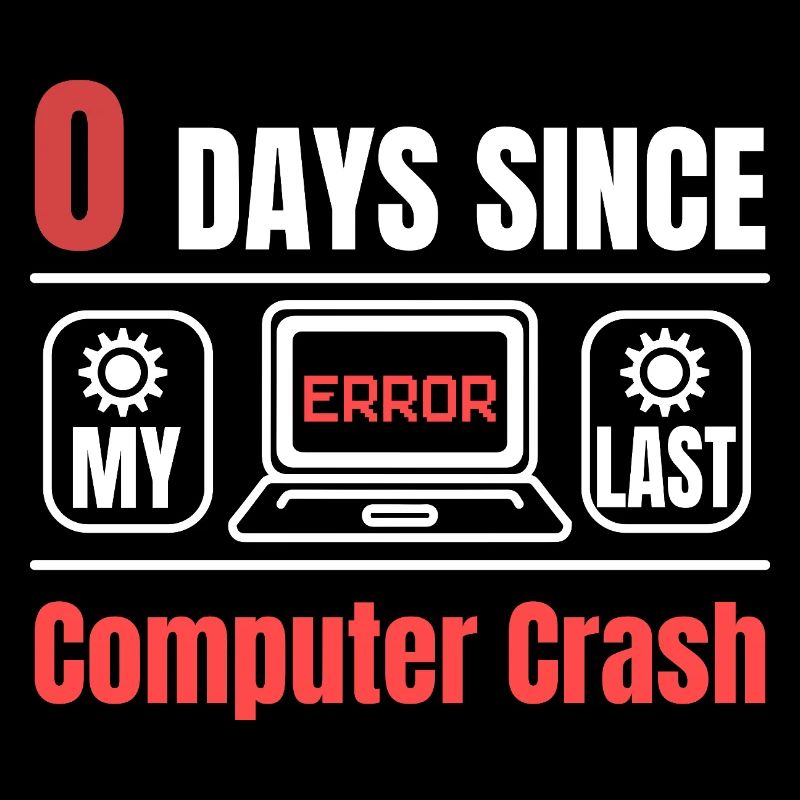 Support technique 0 jours depuis mon dernier crash sur PC