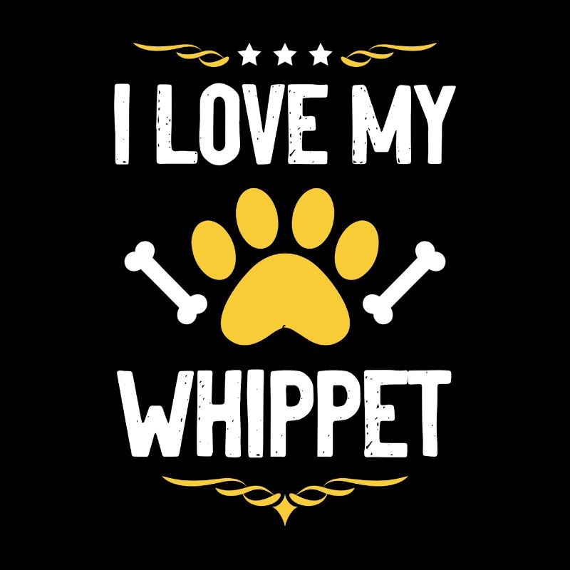 Whippet Liebe Pfotenkunst