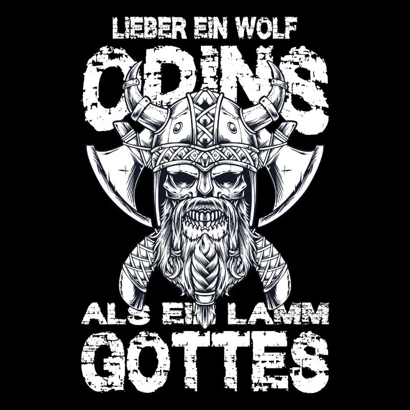 Lieber Ein Wolf Odins Als Ein Lamm Gottes Wikinger