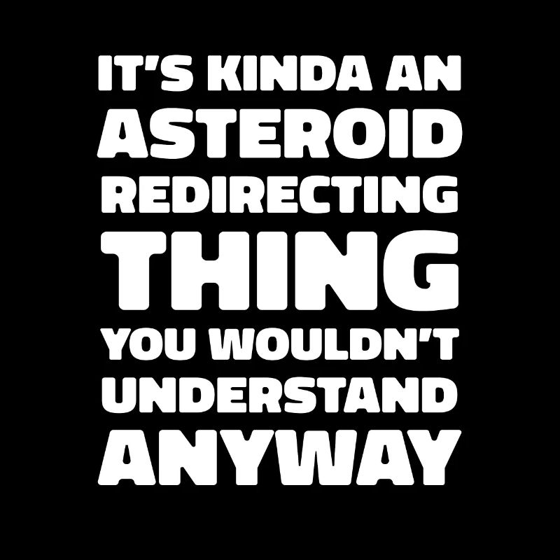 Space Space Funny Astroid Diversion