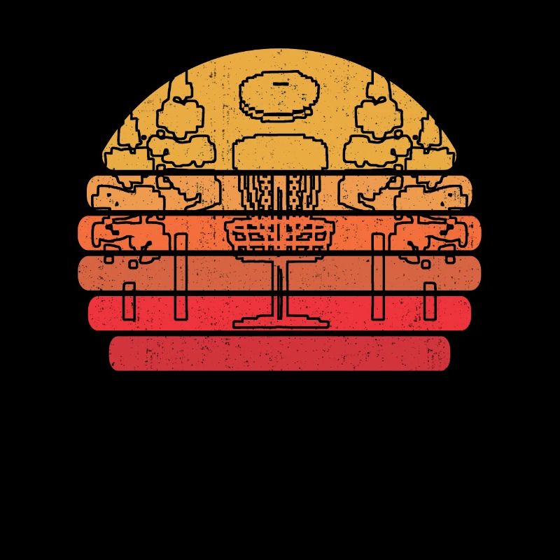 Frisbee Golf Disc Golf 8 Bit