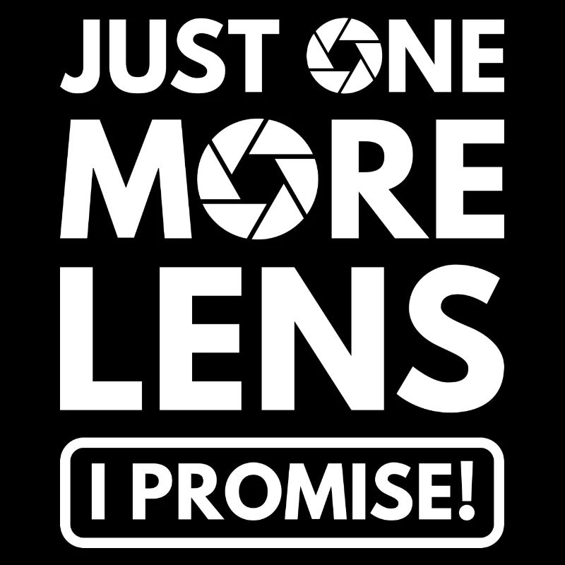 Nur noch ein Objektiv, das ich verspreche
