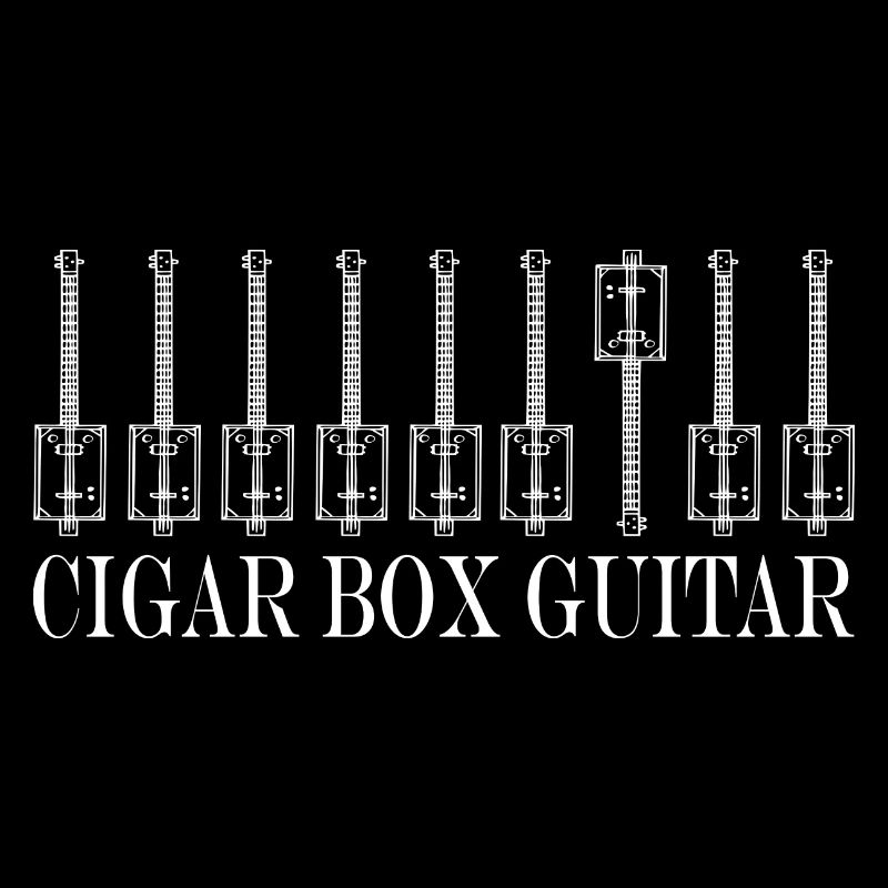 CIGAR BOX GUITAR - Tree String CBG Gitarre