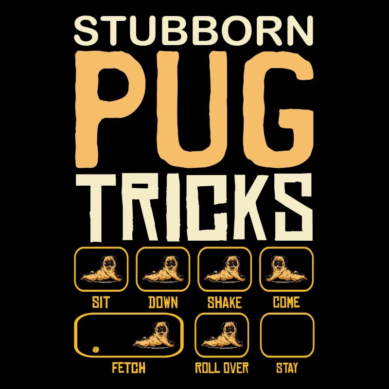 Mops Tricks Hundehalter Geschenk Mops Hunde