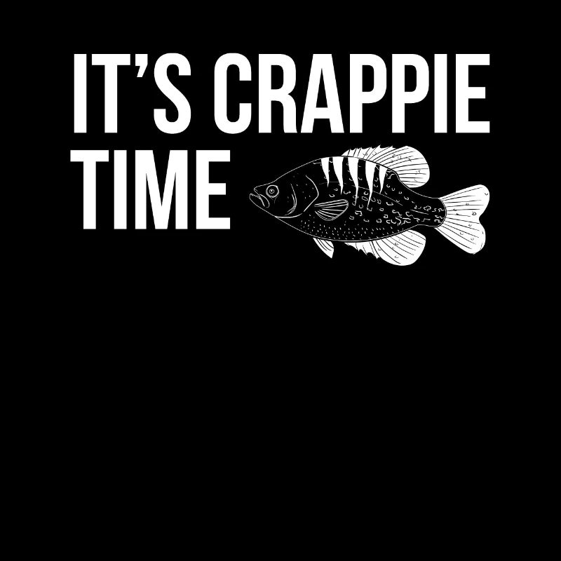 Its Crappie Time Shirt Geschenk