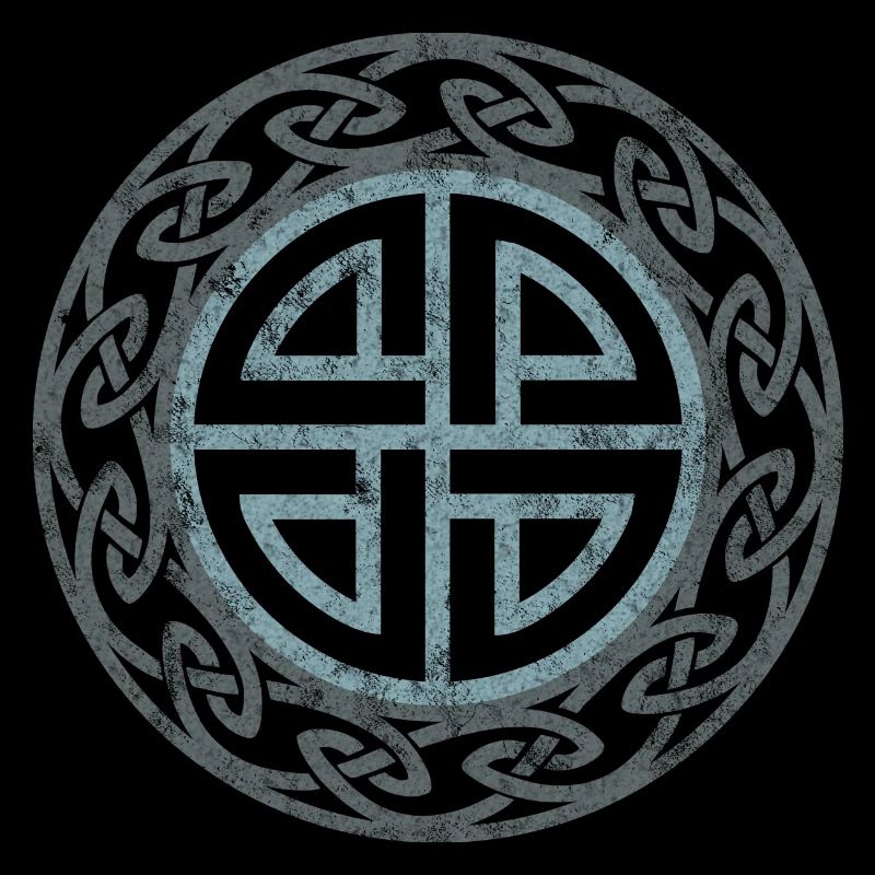 Shield knot Celtic symbol Odin Thor Viking