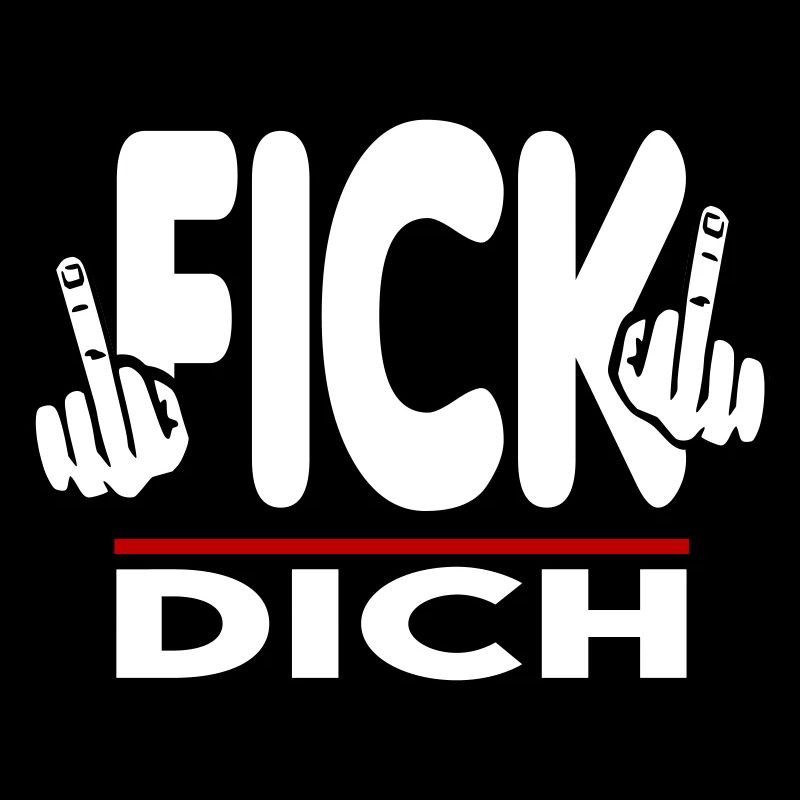 Fick Dich Mittelfinger Fuck Off Sprüche