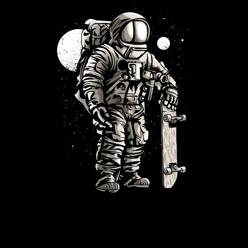 Skating Astronaut