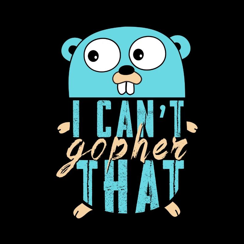 Golang Gopher, Stylish