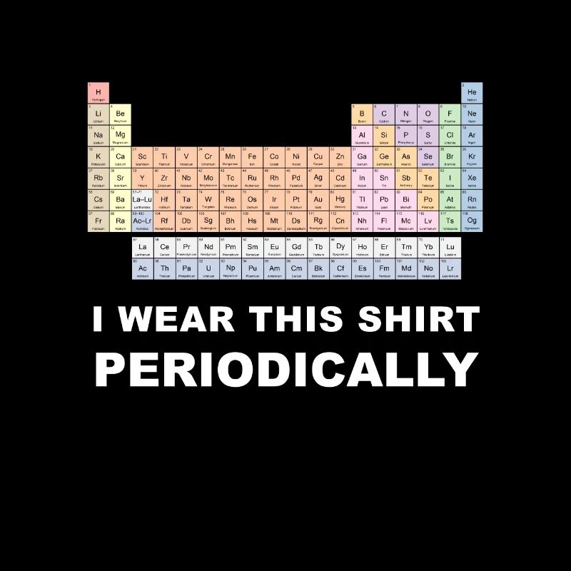 Période de chimie Physics Shirt Gift