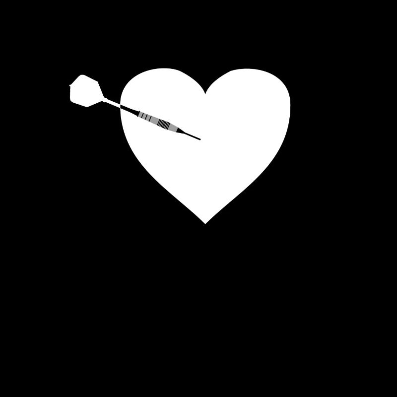 Fléchettes fléchettes fléchette dans coeur