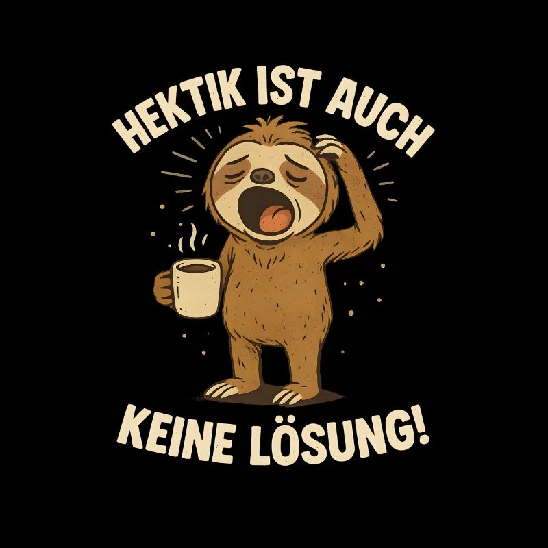 Sloth Gift Late Riser Sloth Office