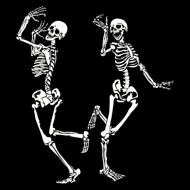 Death Dance Macabres Skeleton Halloween Costume