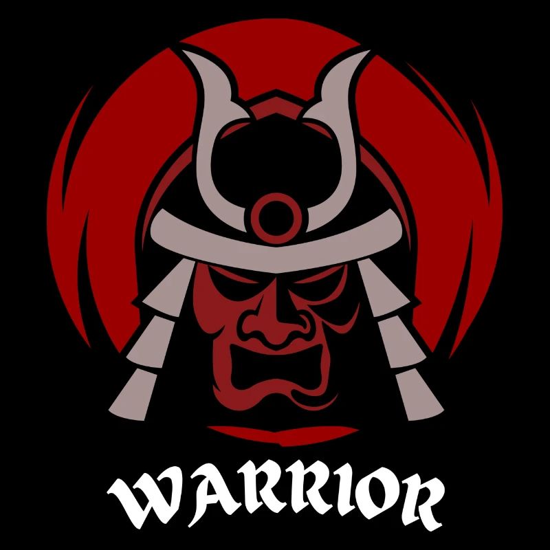 Samurai design on clothes