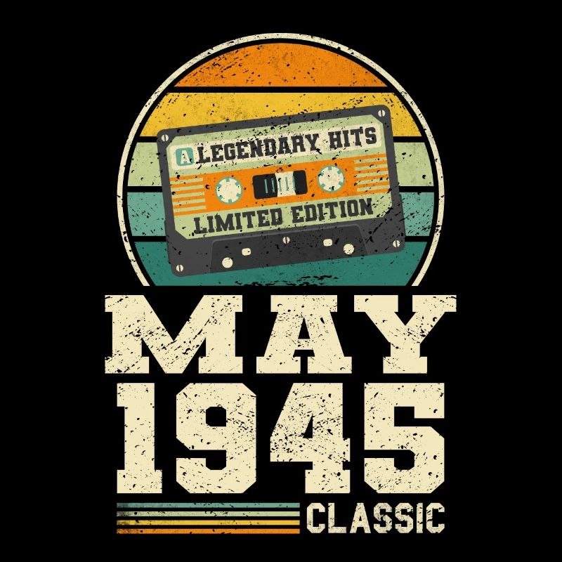 78e anniversaire Mai Né en 1945 Idée cadeau