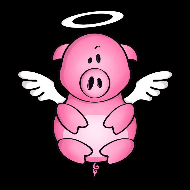 Winged pig