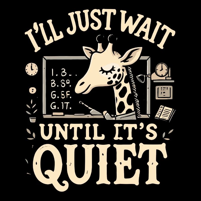 Ich warte einfach, bis es still ist