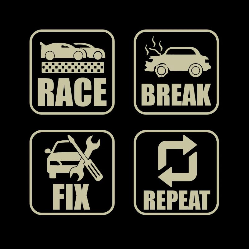 RC Auto Hobby Spruch Ferngestuertes Auto