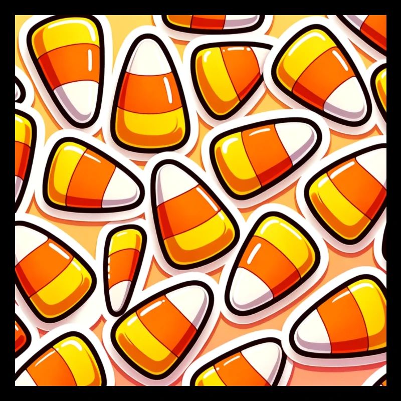 candy corn pattern - Halloween Special