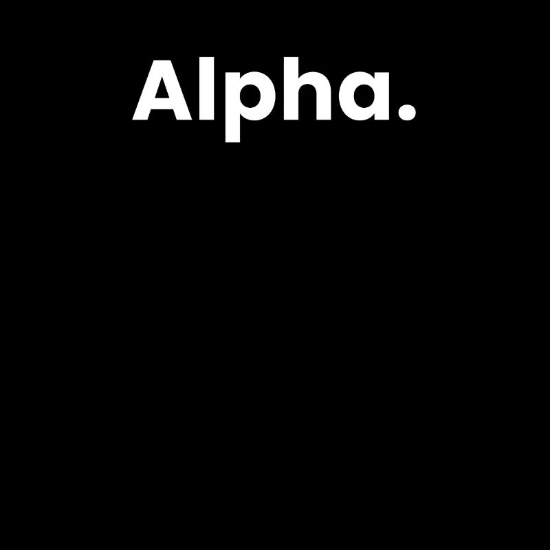 Alpha.