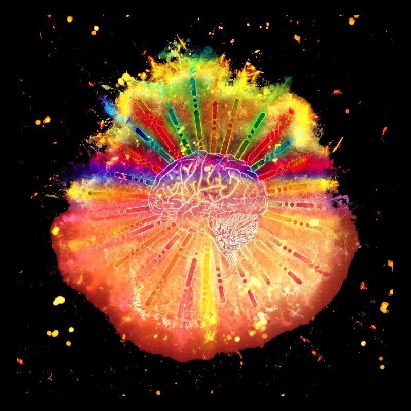 Brain star burning