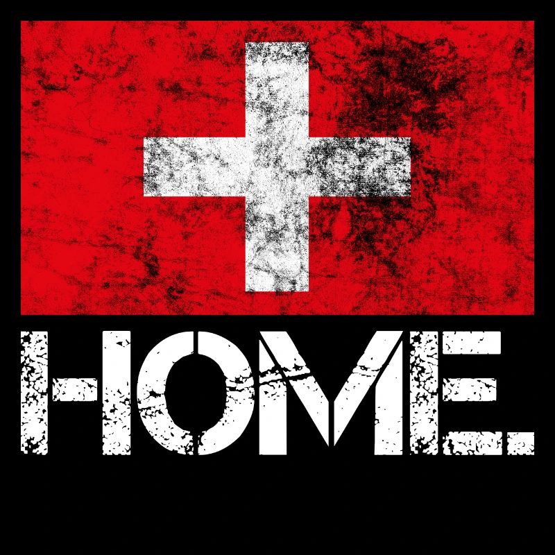 Home Schweiz | Used Look | Flagge Geschenkidee