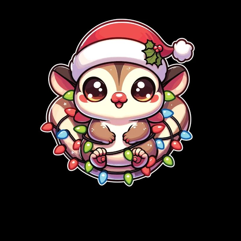 Christmas String Lights Sugar Gliders