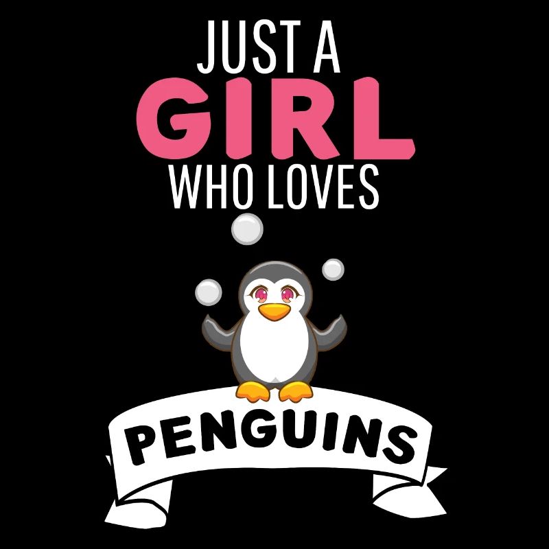 Antarktis Tier Mädchen Geschenkidee Pinguin