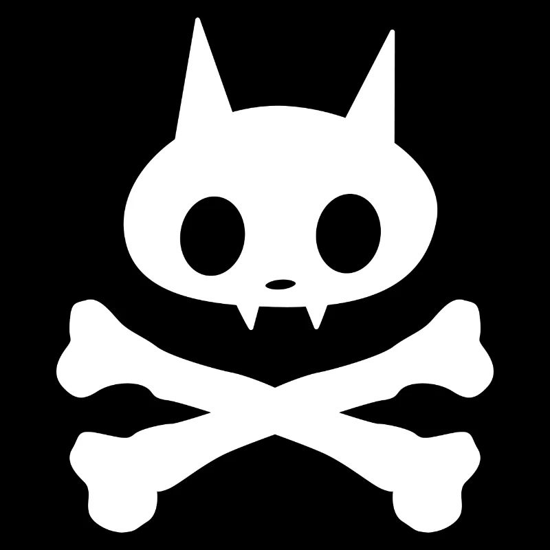 Chat squelette