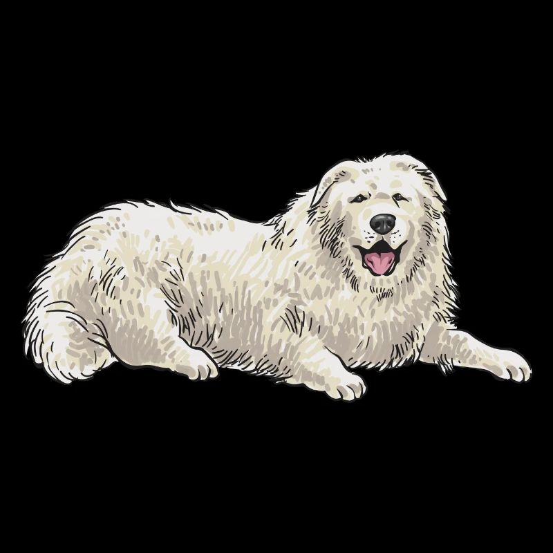Pyrenäenberghund Patou Hund Geschenk
